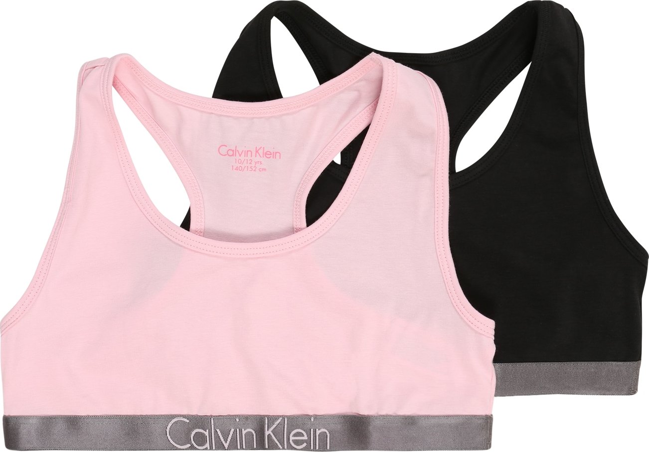 Calvin Klein Underwear Podprsenka starorůžová / černá