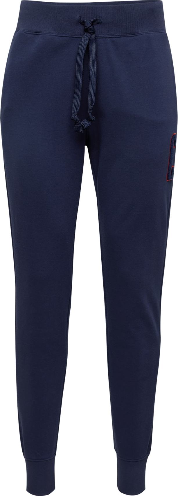 Champion Authentic Athletic Apparel Kalhoty námořnická modř / tmavě oranžová