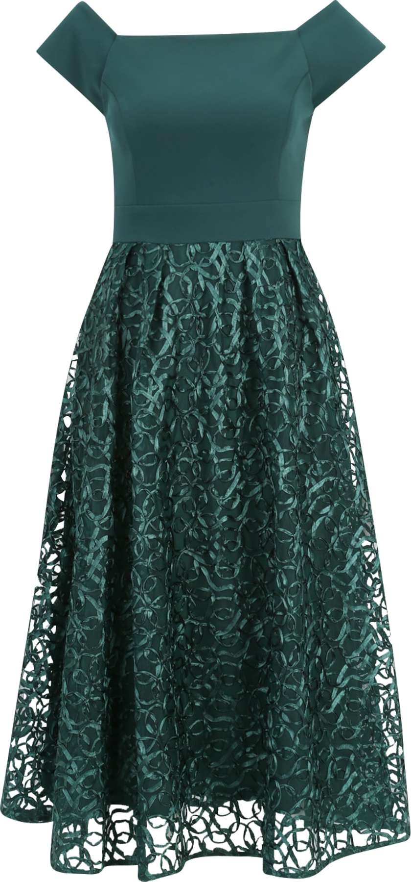 Coast Koktejlové šaty smaragdová