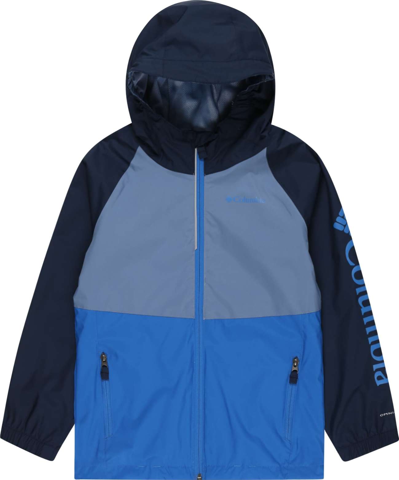 COLUMBIA Funkční bunda 'DALBY SPRINGS' chladná modrá / královská modrá / tmavě modrá