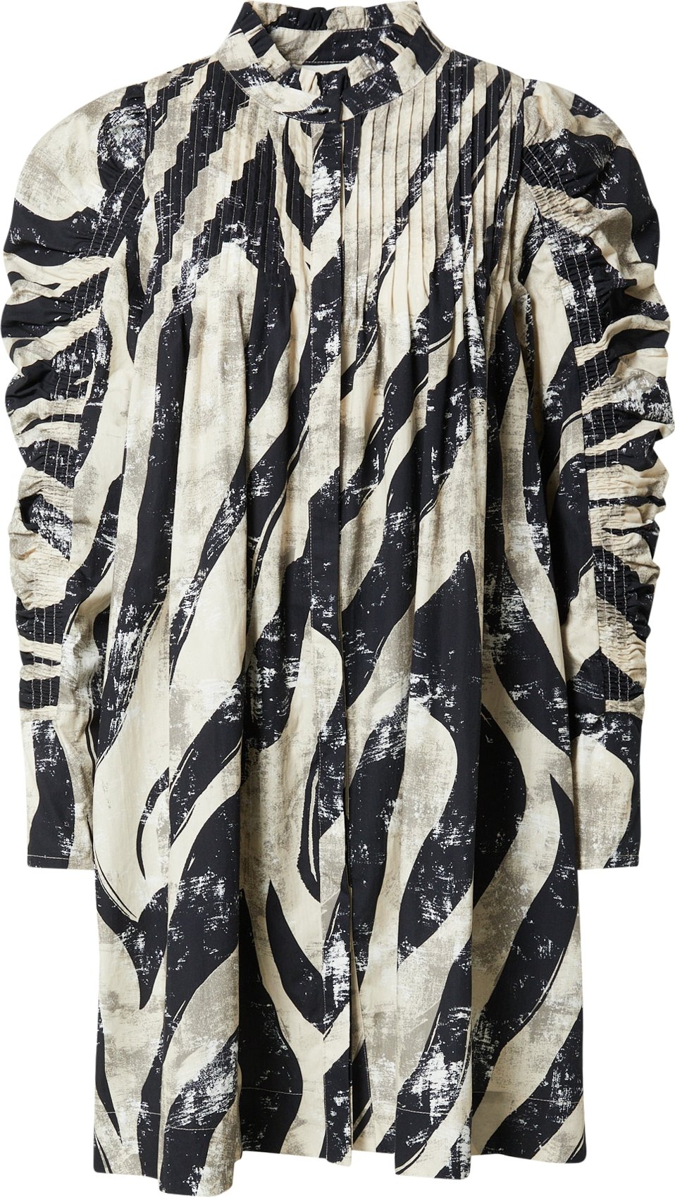 Copenhagen Muse Košilové šaty 'TITTI' béžová / černá / režná