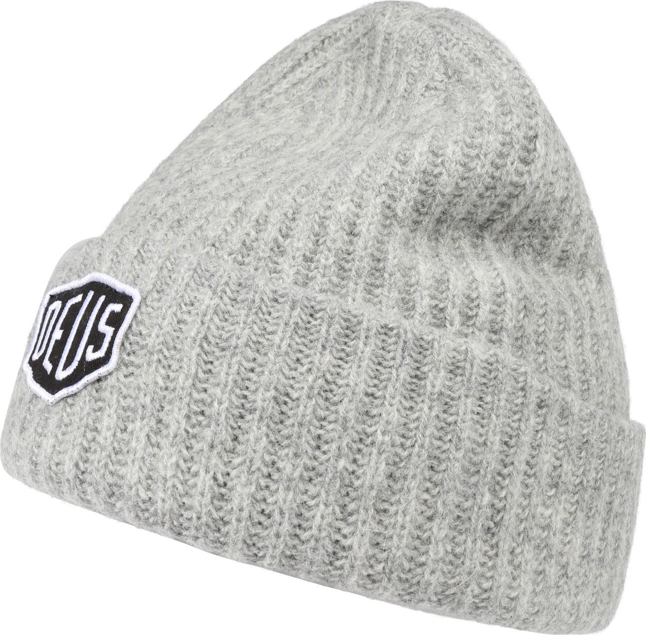 DEUS EX MACHINA Čepice 'Shield Beanie' šedá