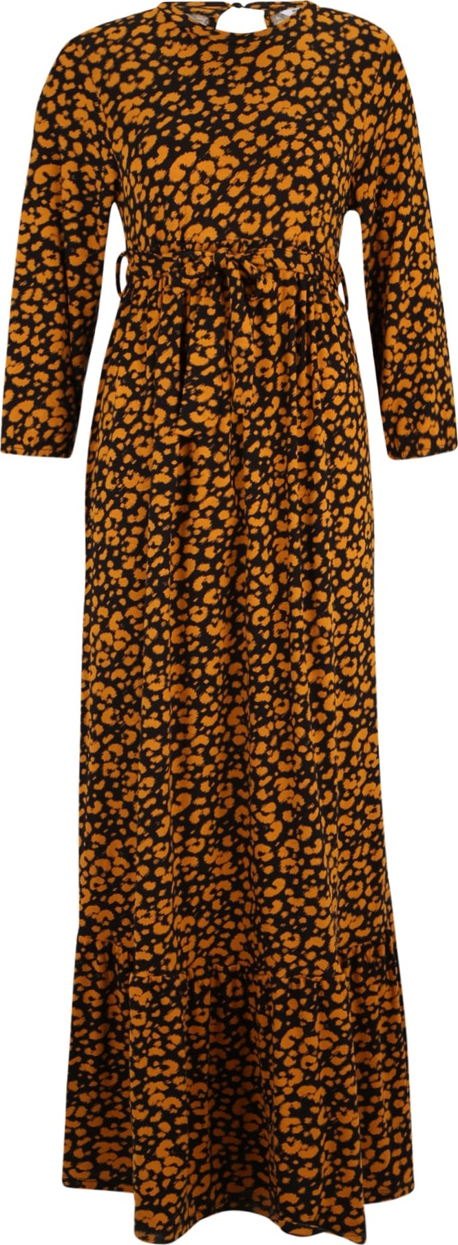Dorothy Perkins Maternity Šaty černá / koňaková