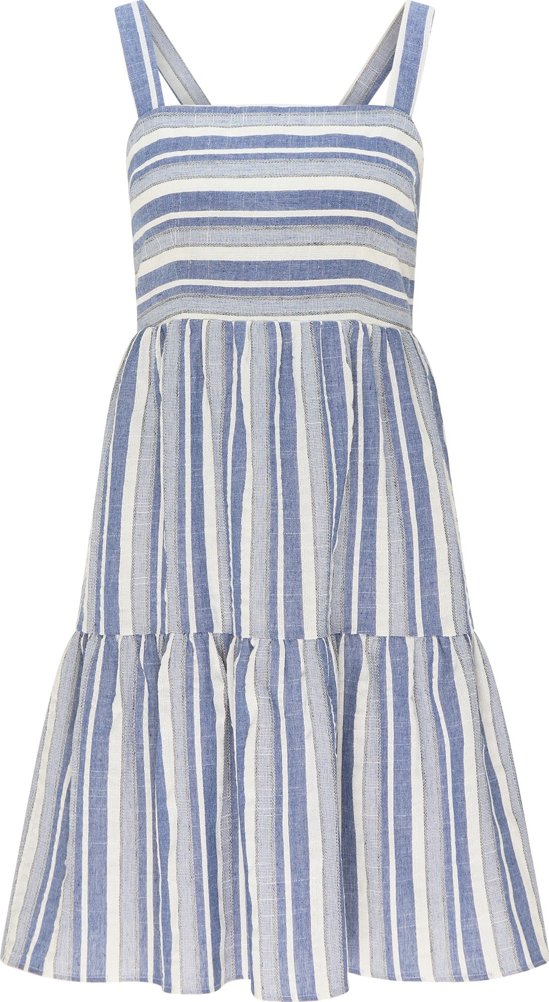 DreiMaster Vintage Letní šaty modrá / bílá