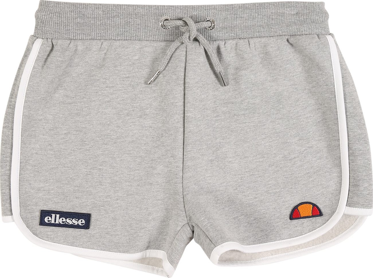 ELLESSE Kalhoty 'Victena' šedý melír / bílá / tmavě modrá / oranžová / červená