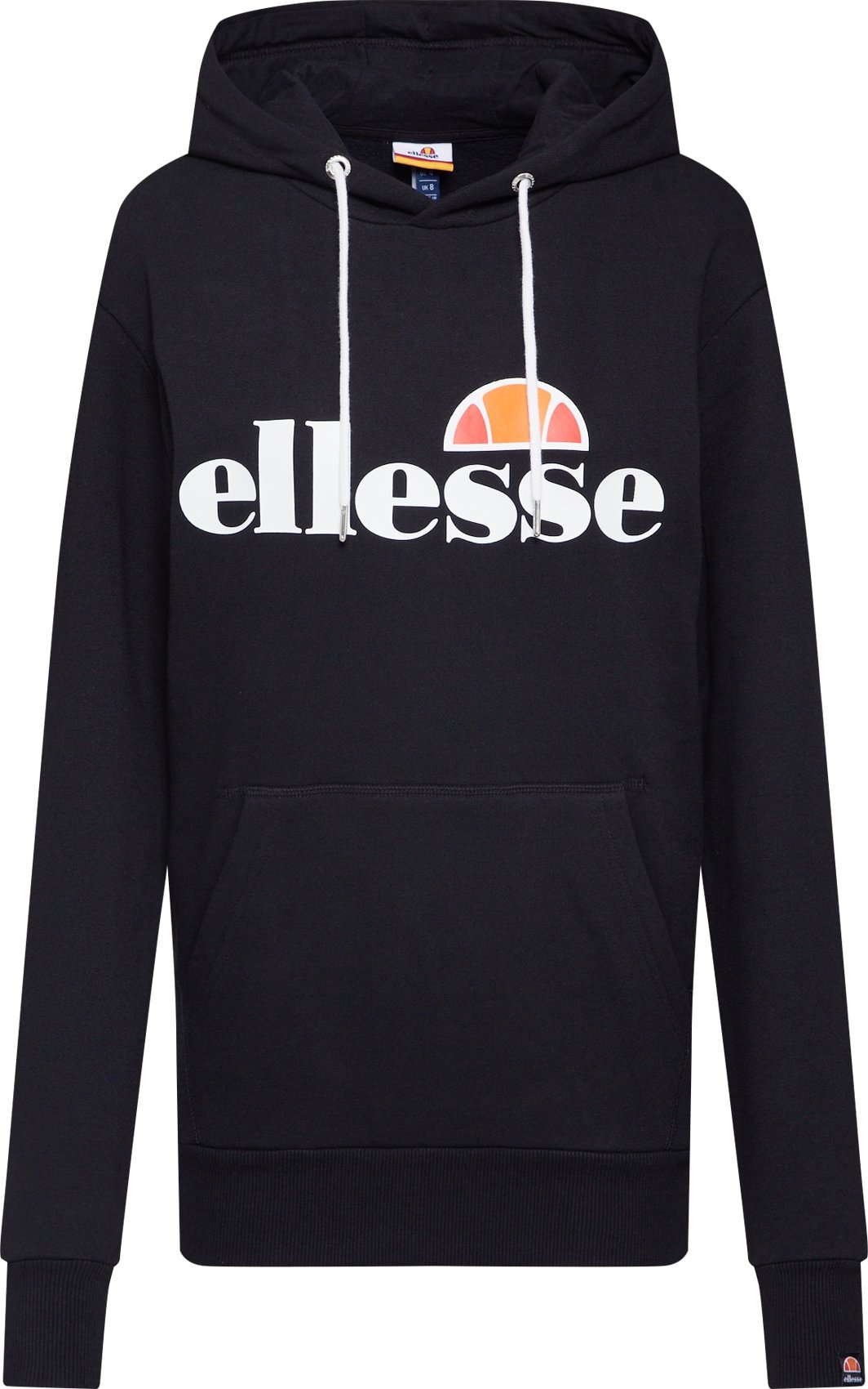 ELLESSE Mikina 'Torices' černá / bílá
