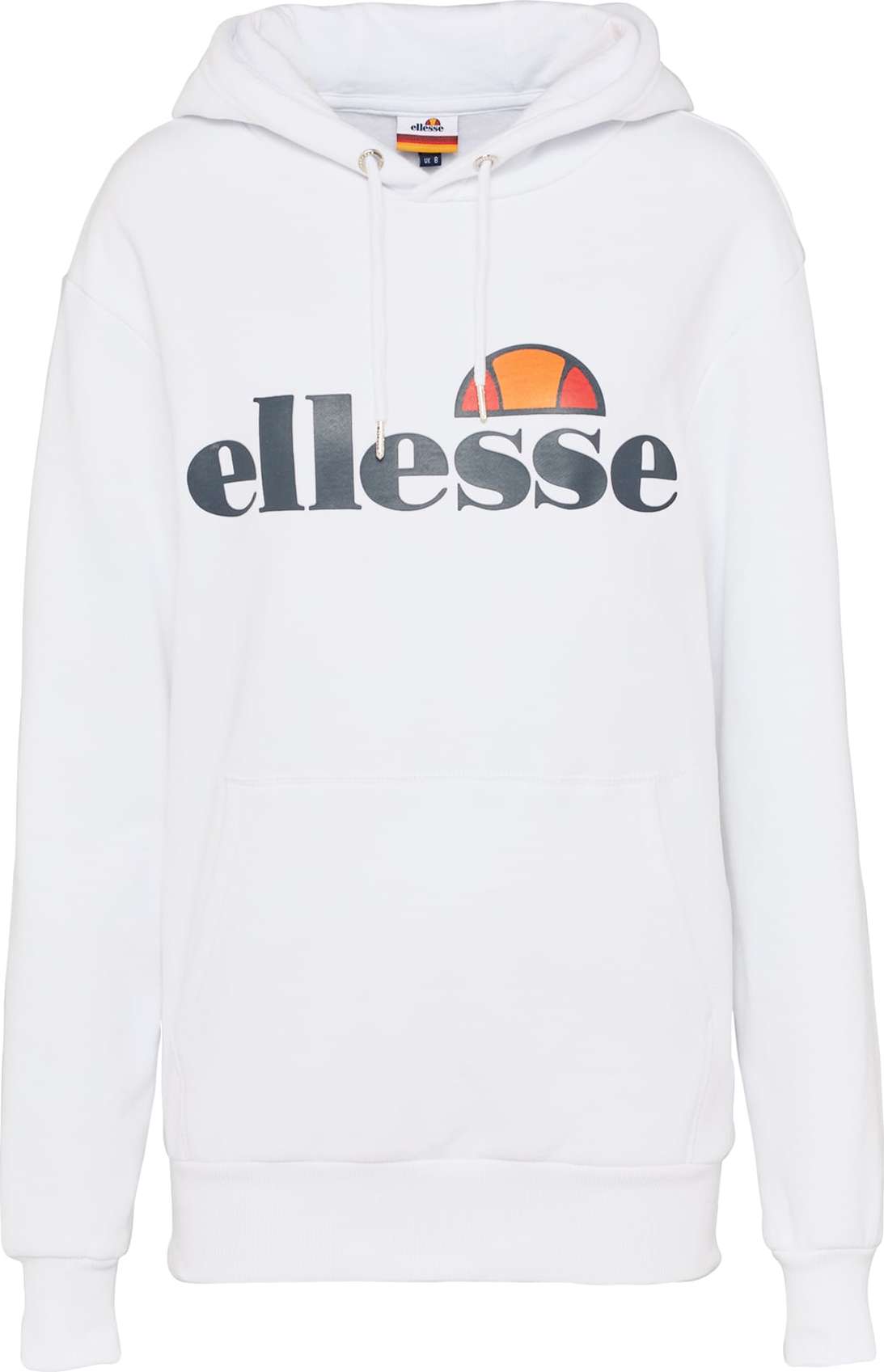 ELLESSE Mikina 'Torices' oranžová / světle červená / bílá / marine modrá