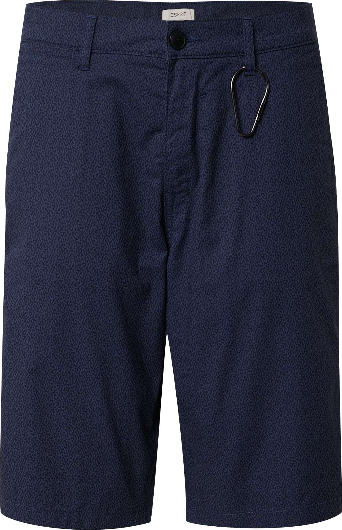 ESPRIT Chino kalhoty marine modrá / noční modrá