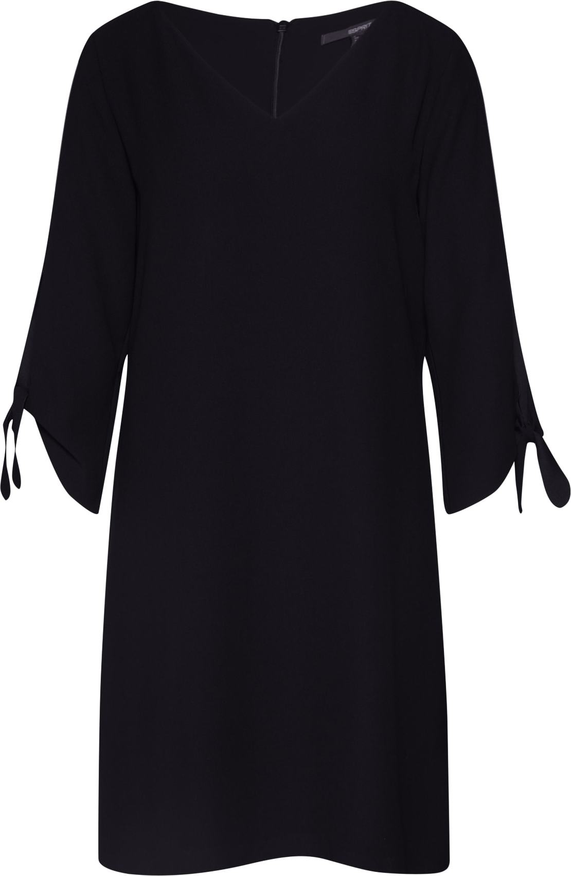 Esprit Collection Koktejlové šaty černá