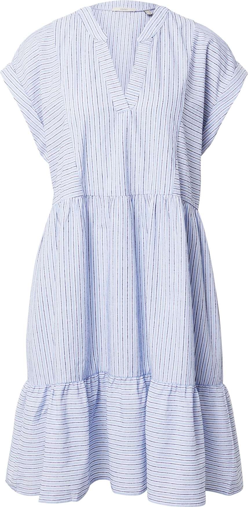 ESPRIT Letní šaty bílá / námořnická modř / světlemodrá
