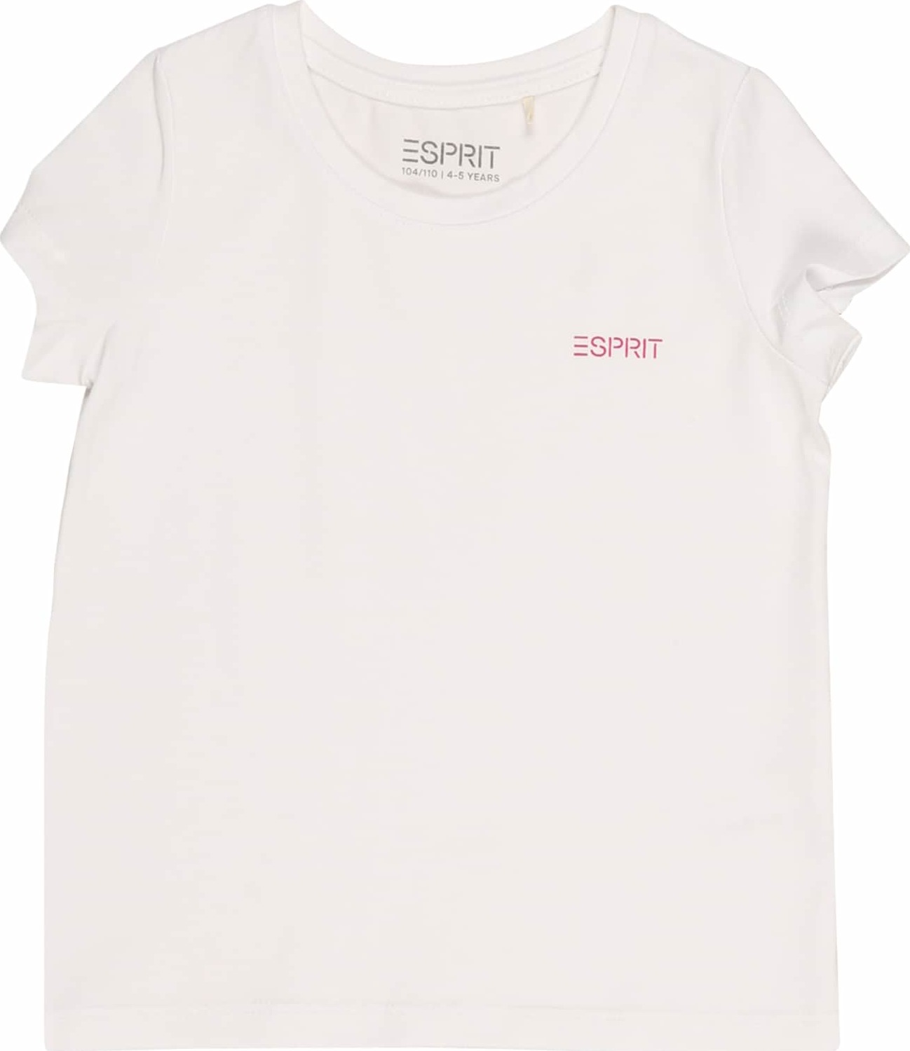 ESPRIT Tričko bílá / pink