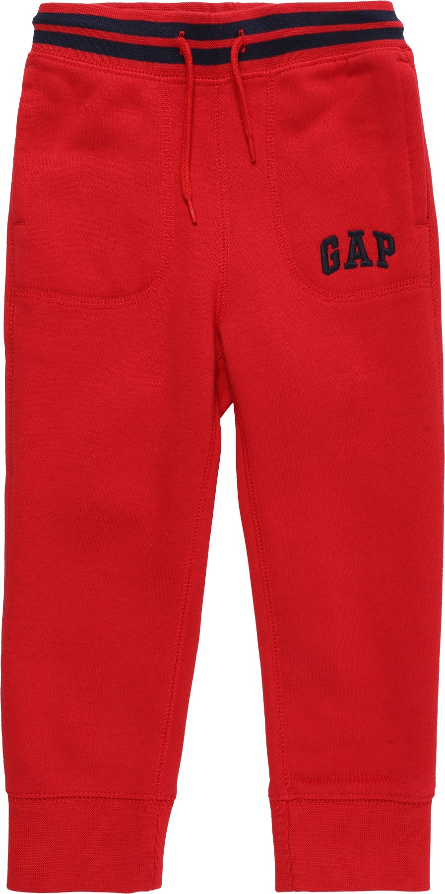 GAP Kalhoty červená / námořnická modř