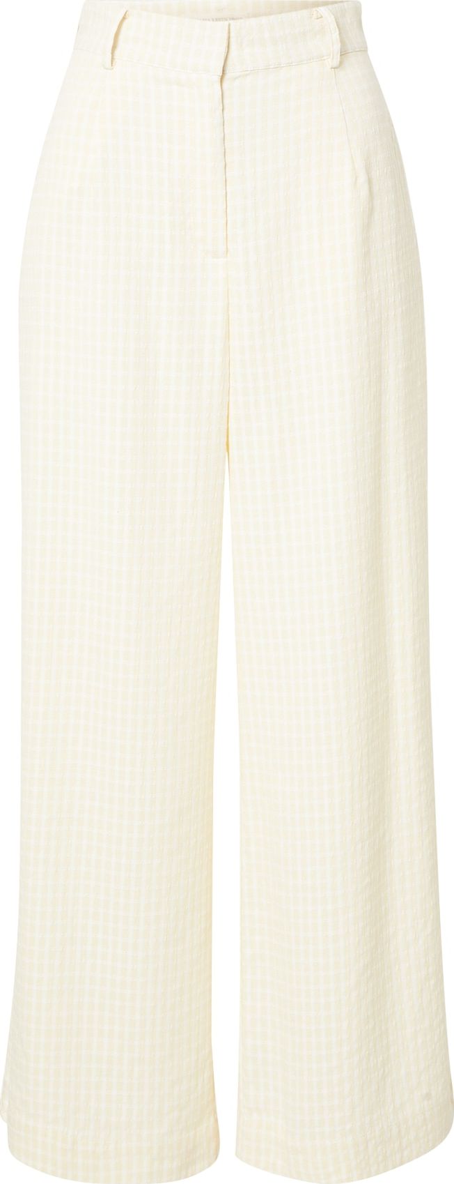 Guido Maria Kretschmer Collection Kalhoty 'Klea' pastelově žlutá