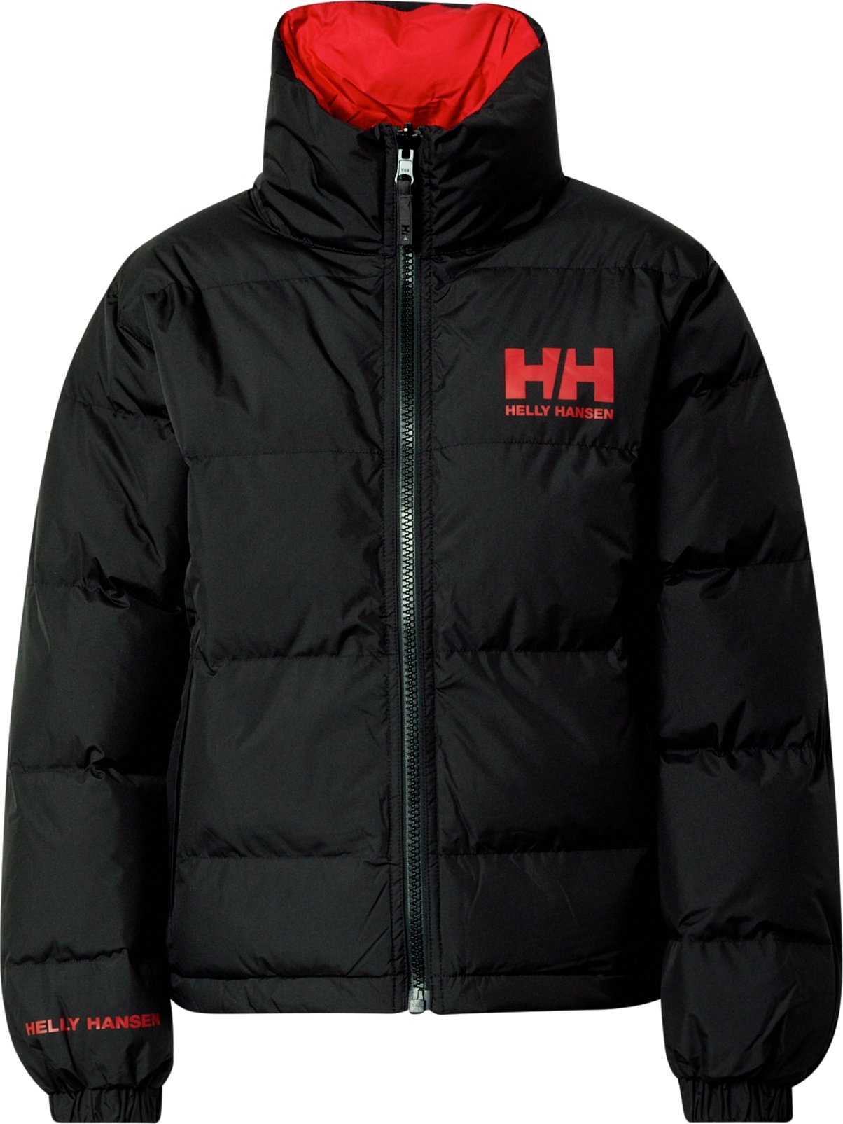 HELLY HANSEN Zimní bunda 'Urban Reversible' černá / červená