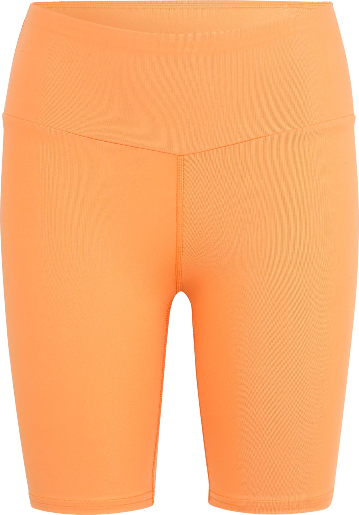 Hey Honey Sportovní kalhoty 'Biker' bílá / jasně oranžová