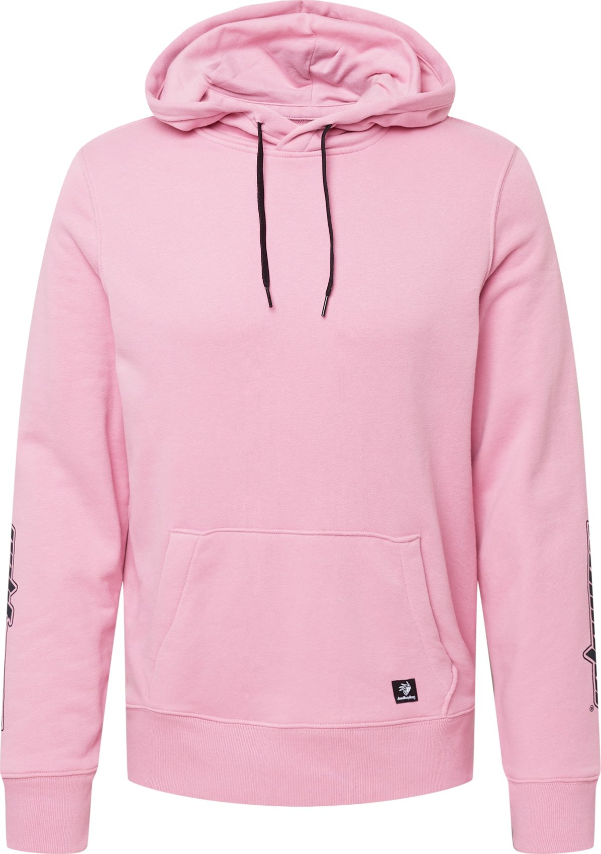 HOLLISTER Mikina bílá / černá / růžová