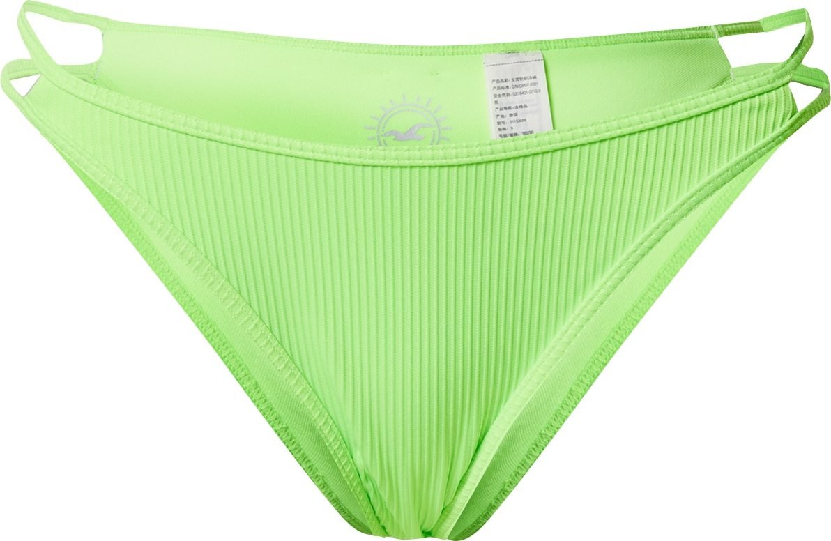 HOLLISTER Spodní díl plavek 'MAY' světle zelená