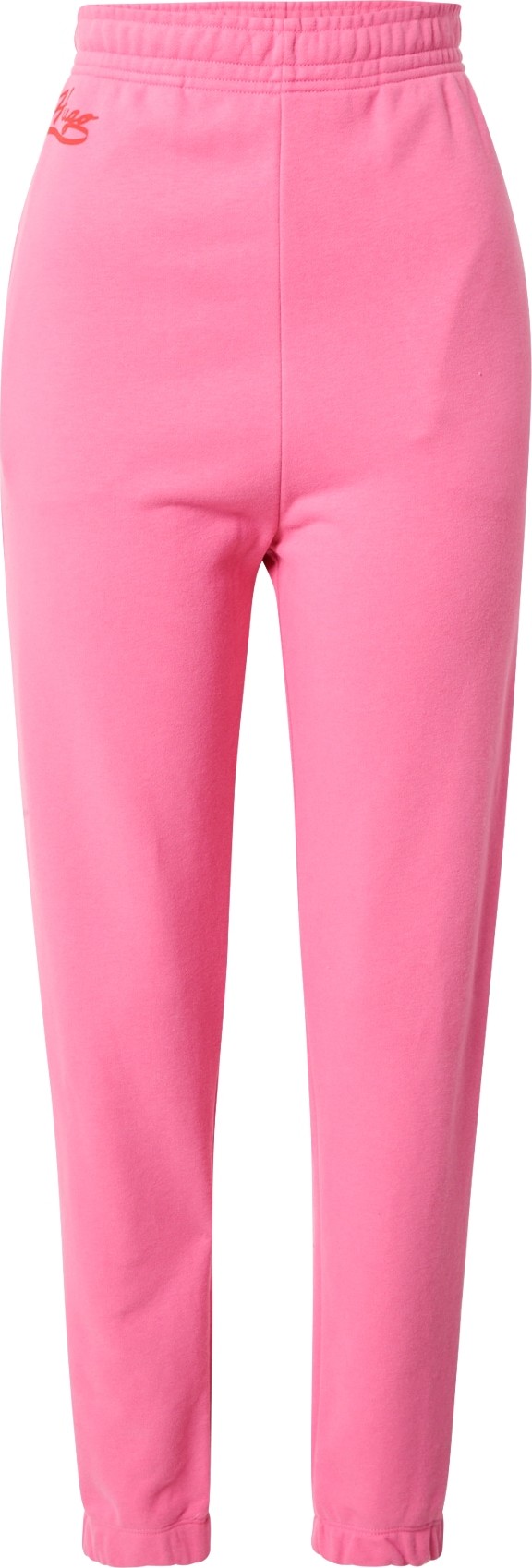 HUGO Kalhoty 'Nigia' pink / červená