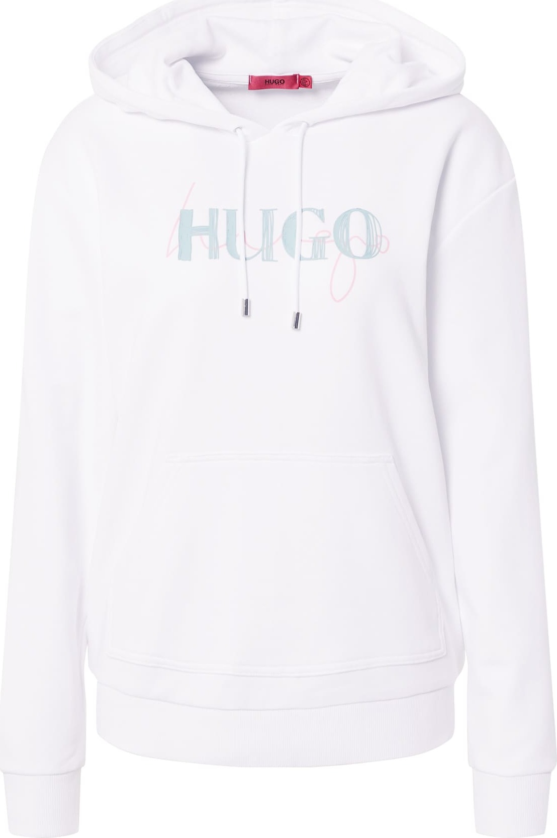 HUGO Mikina 'Dasara' bílá / opálová
