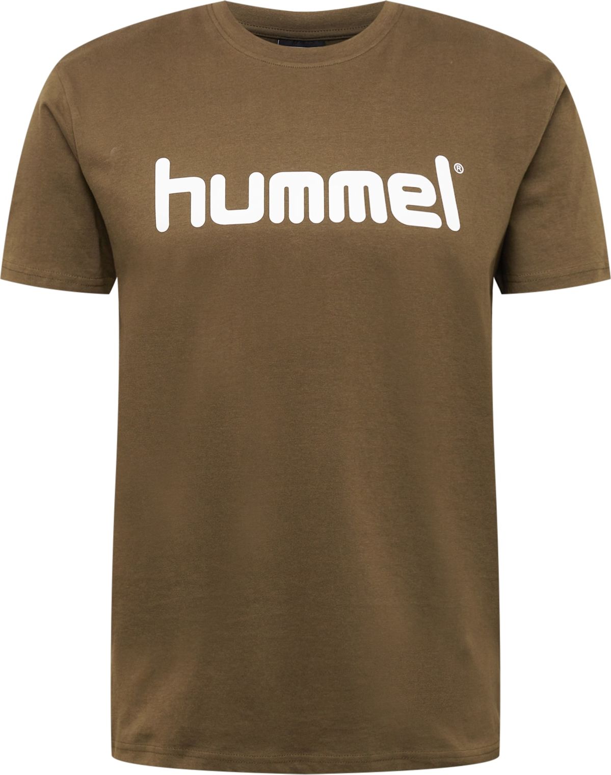 Hummel Funkční tričko bílá / hnědá