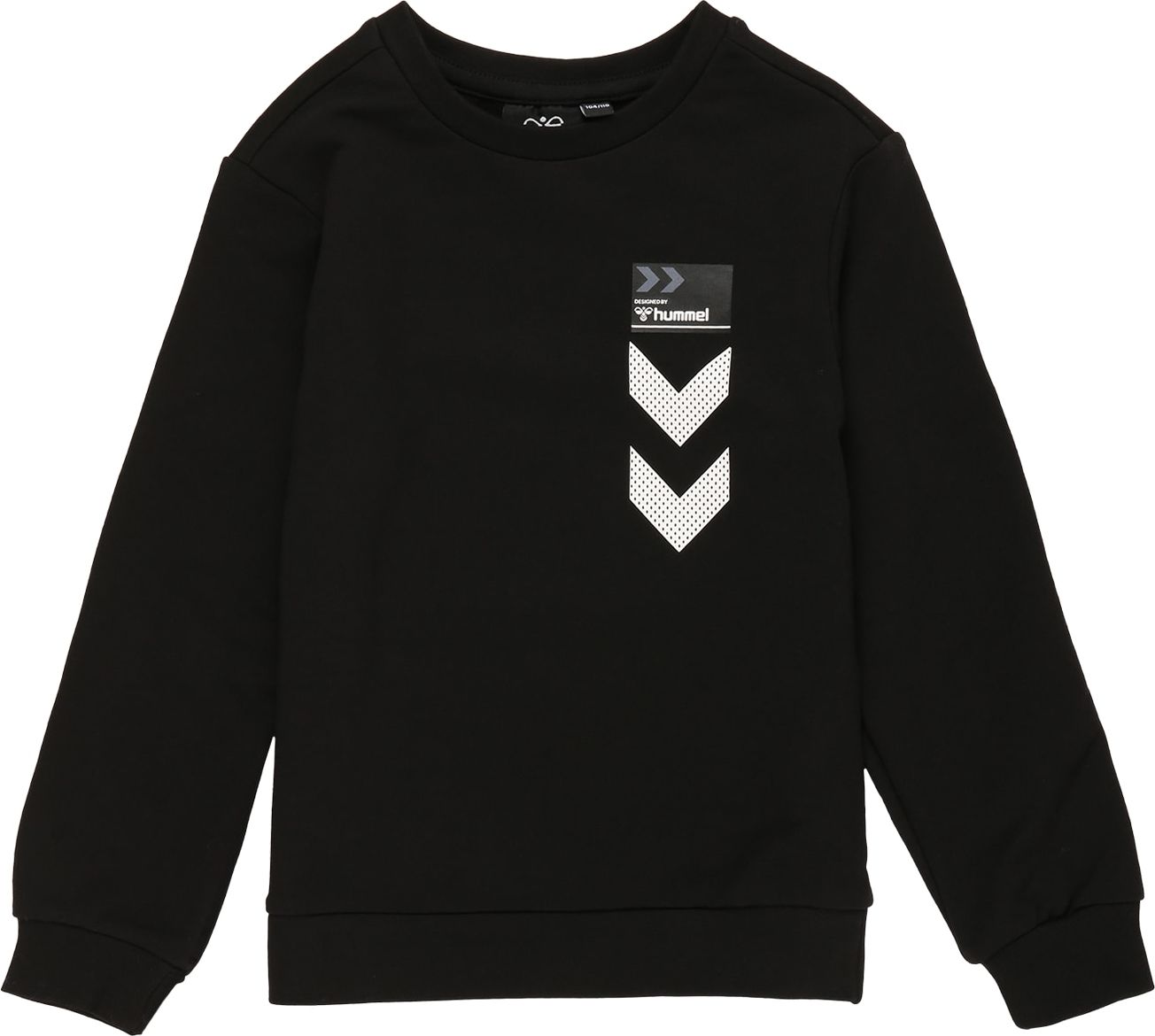 Hummel Mikina 'WIMB' černá / bílá / šedá / antracitová