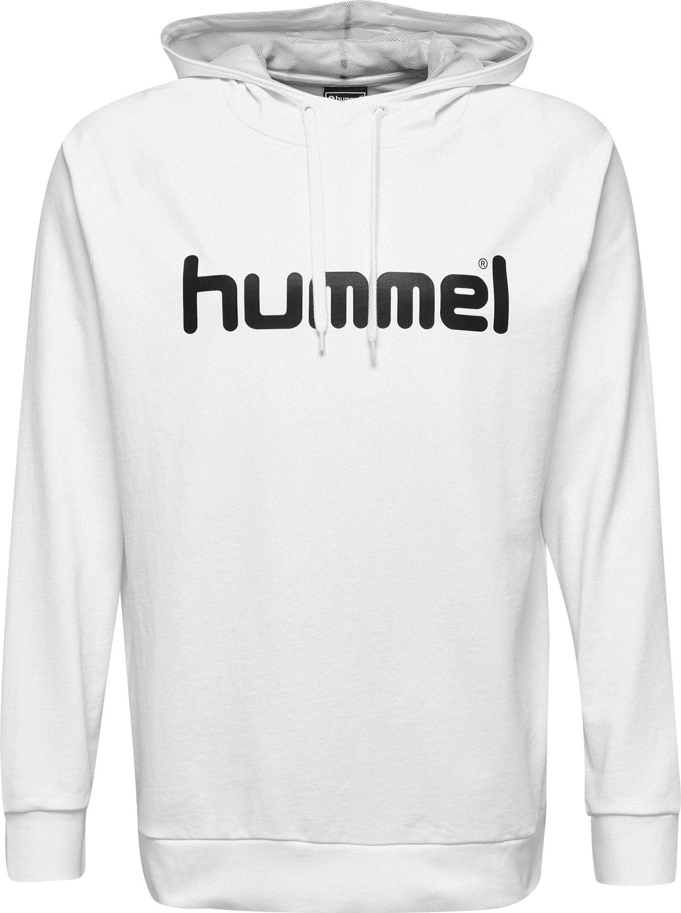 Hummel Sportovní mikina černá / bílá