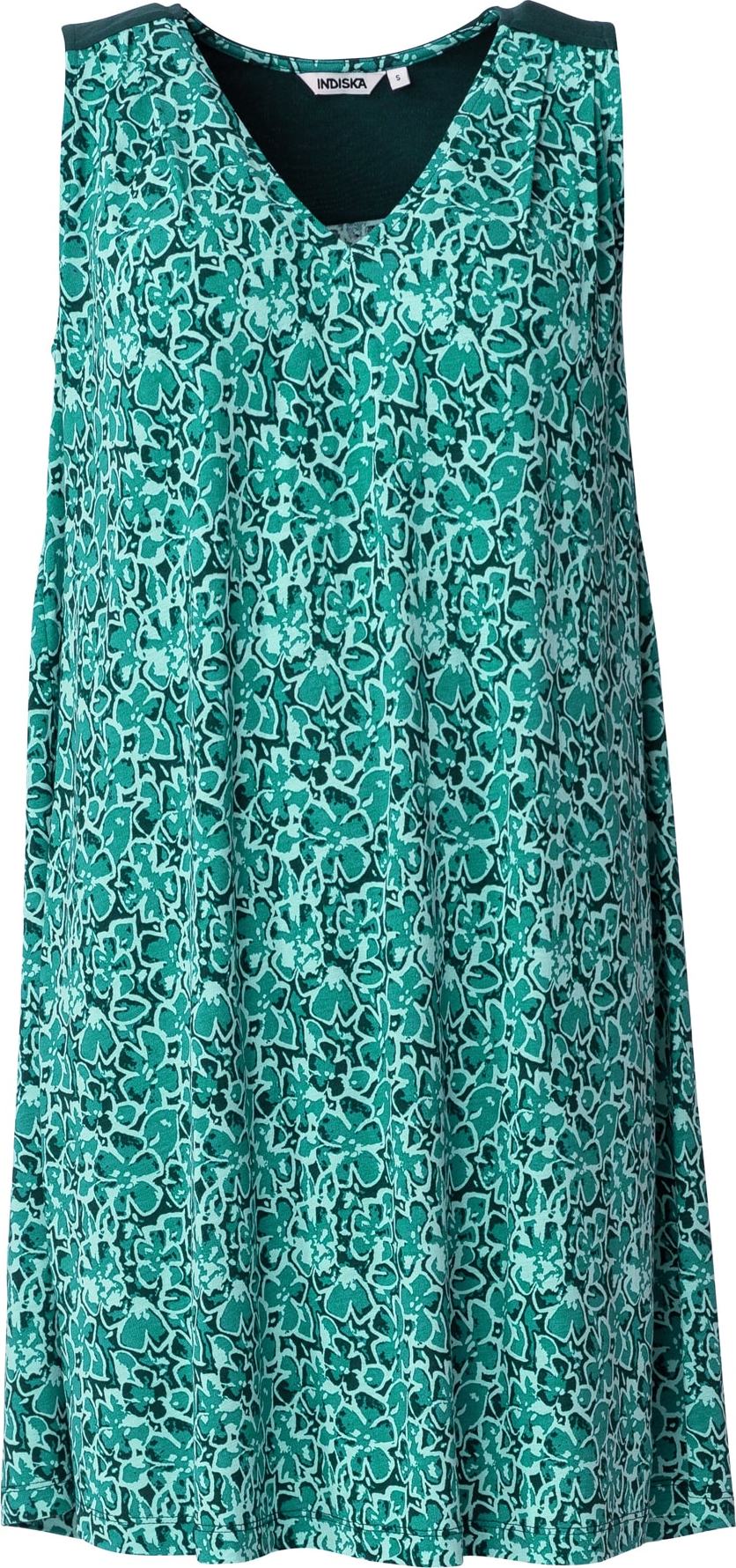 Indiska Letní šaty 'Donatella' nefritová / mátová / smaragdová