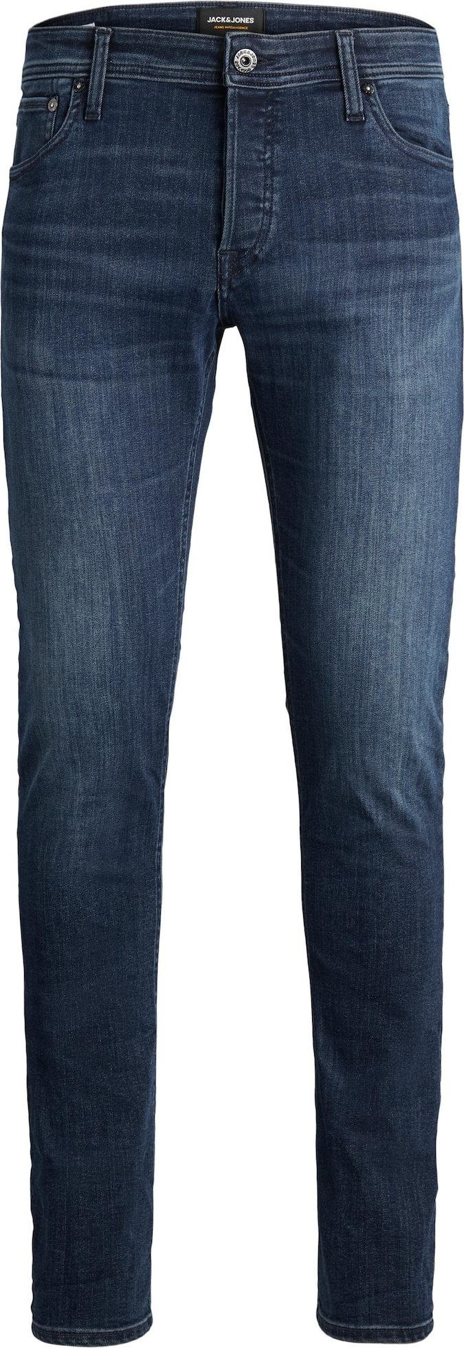 JACK & JONES Džíny 'Glenn' tmavě modrá