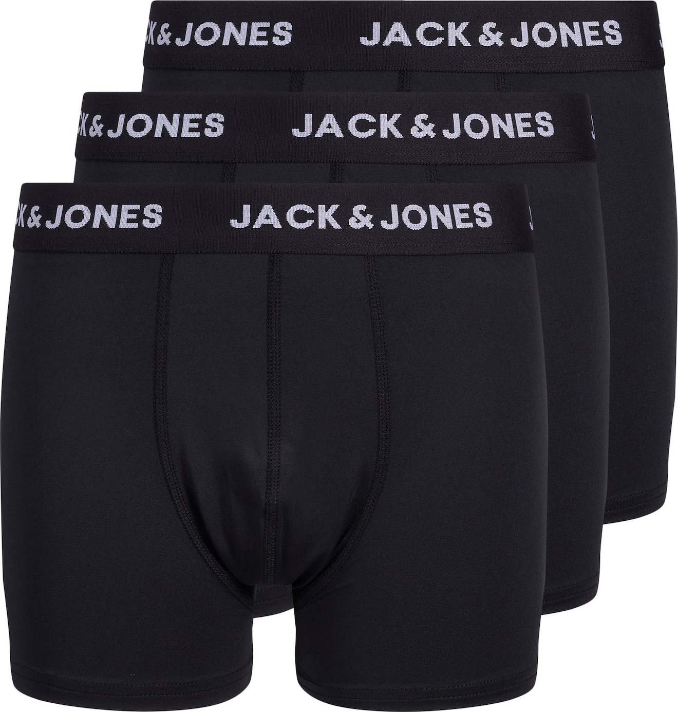 Jack & Jones Junior Spodní prádlo černá / bílá