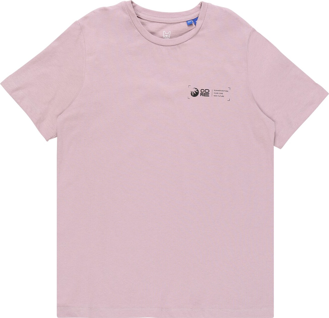 Jack & Jones Junior Tričko 'Leur' růžová / černá / bílá / fuchsiová / světlemodrá