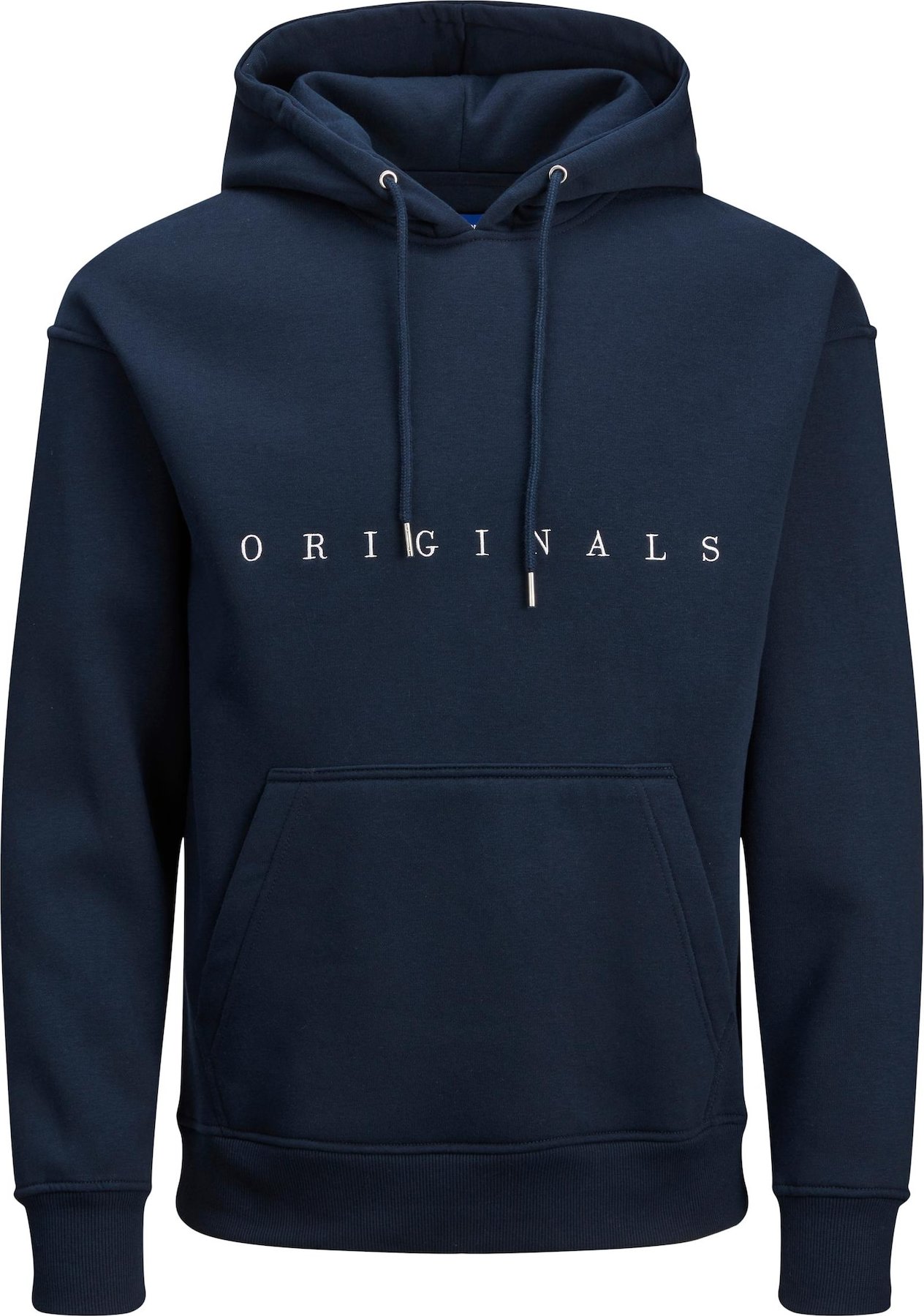 JACK & JONES Mikina 'Copenhagen' bílá / námořnická modř