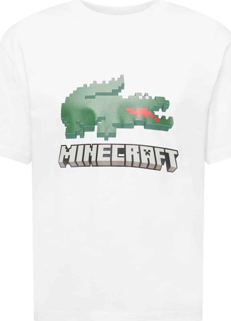 LACOSTE Tričko bílá