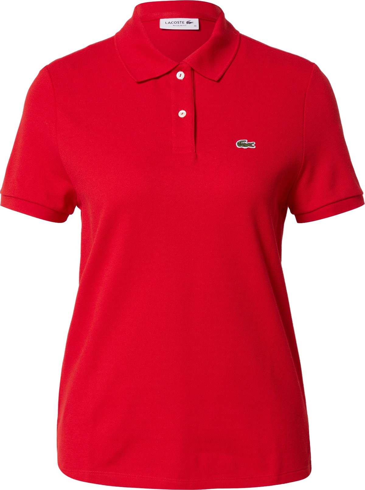 LACOSTE Tričko světle červená