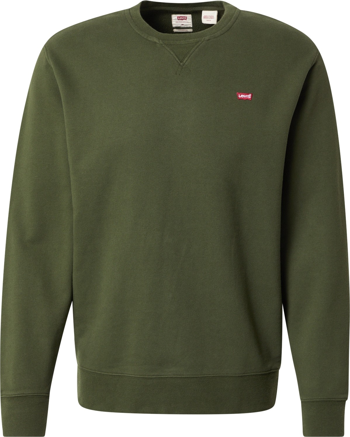 LEVI'S Mikina tmavě zelená