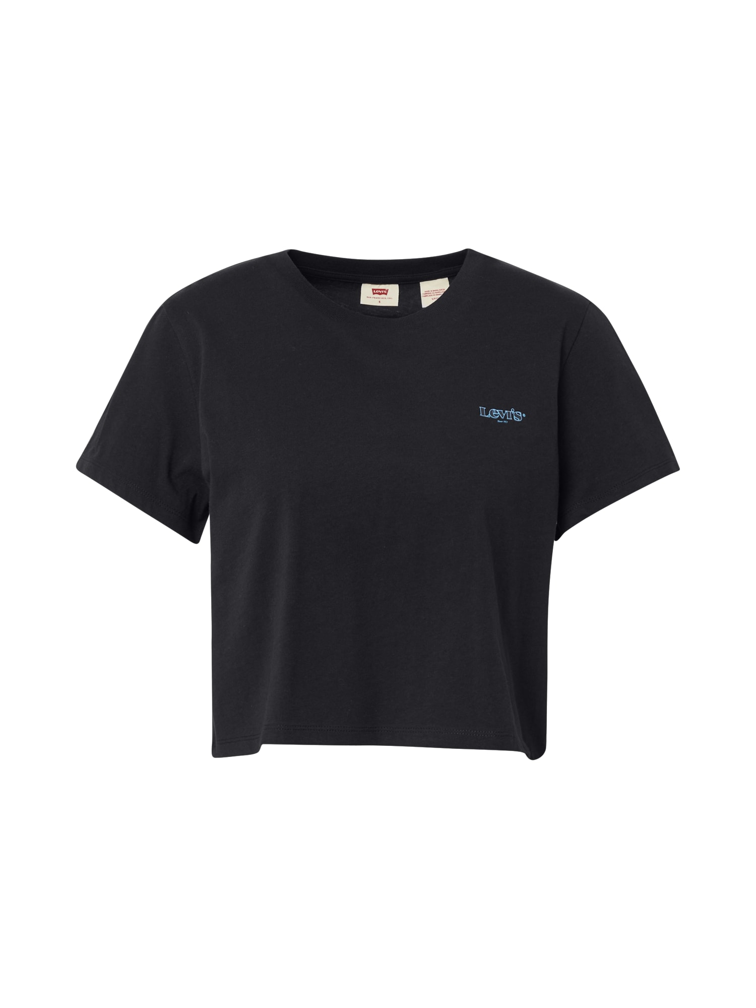 LEVI'S Tričko 'JORDIE' černá / světlemodrá