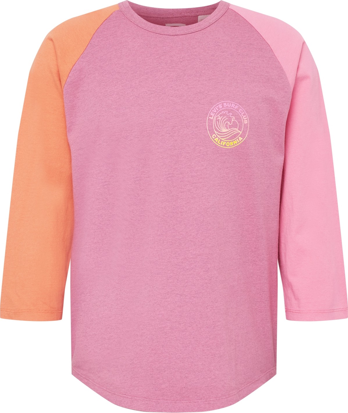 LEVI'S Tričko 'STAY' fialový melír / pink / oranžová