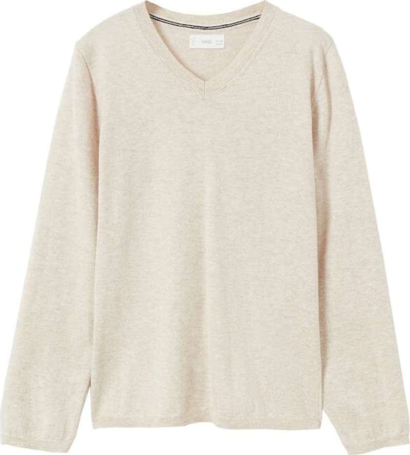 MANGO KIDS Svetr 'Pico' světle béžová