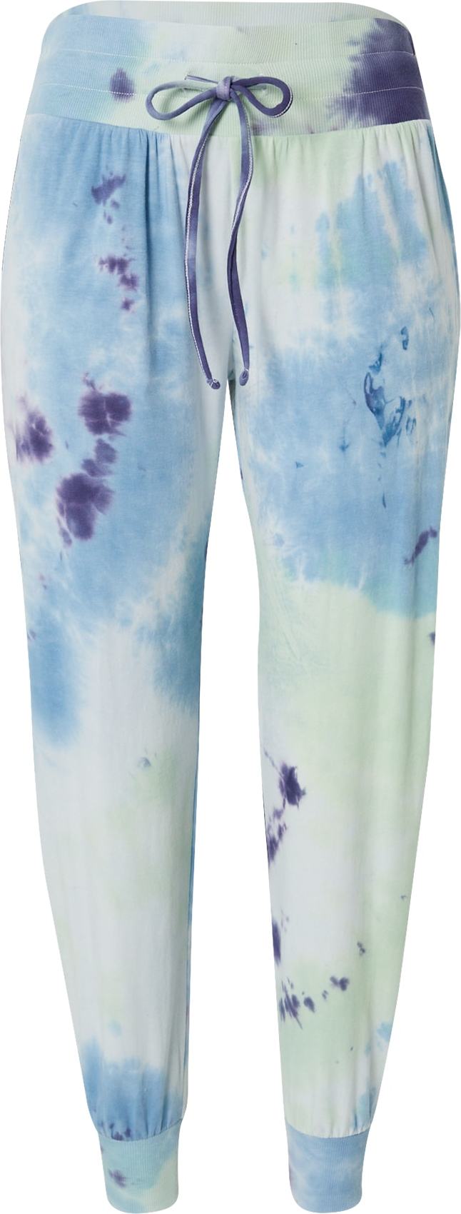 Marika Sportovní kalhoty 'SPECTRUM' pastelově zelená / kouřově modrá / fialkově modrá