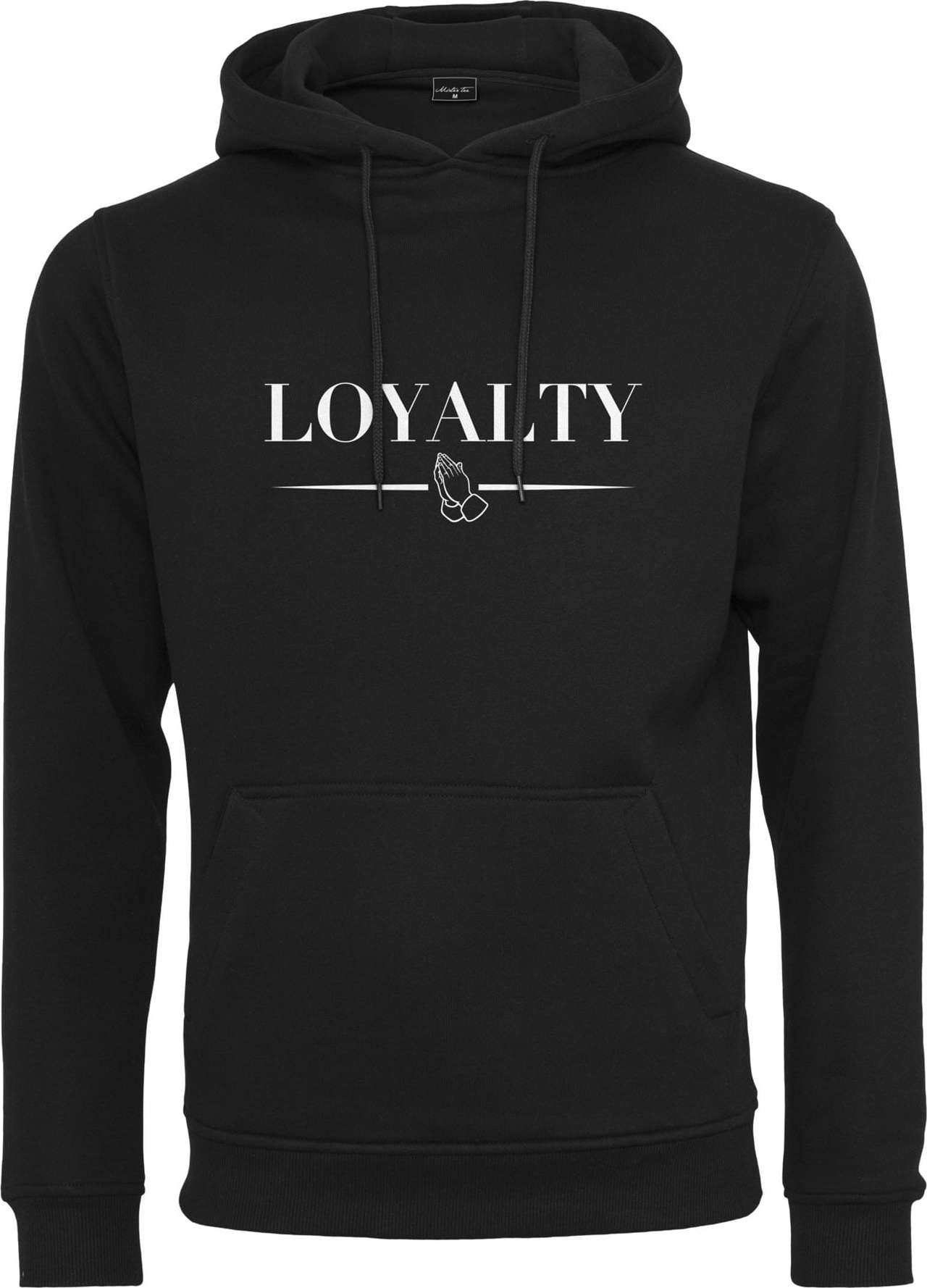 Mister Tee Mikina 'Loyalty' černá / bílá