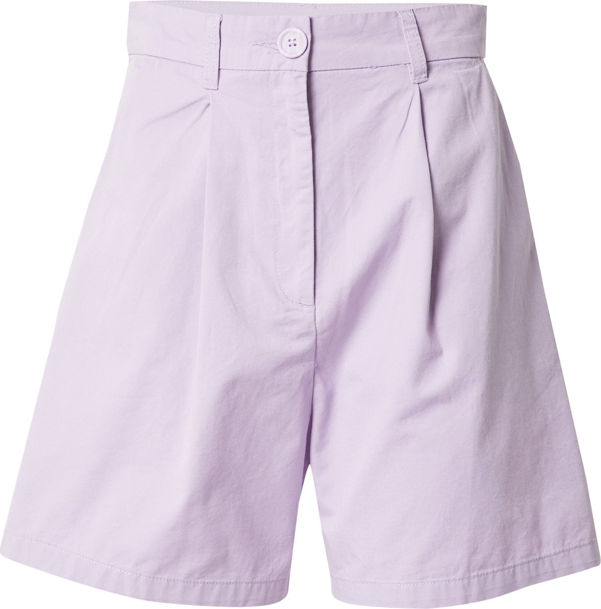 Monki Kalhoty se sklady v pase 'Nimmi' pastelová fialová