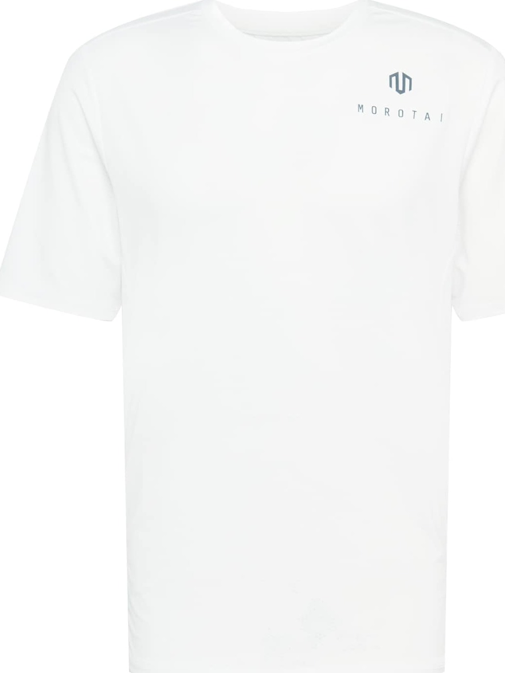 MOROTAI Funkční tričko přírodní bílá / tmavě šedá