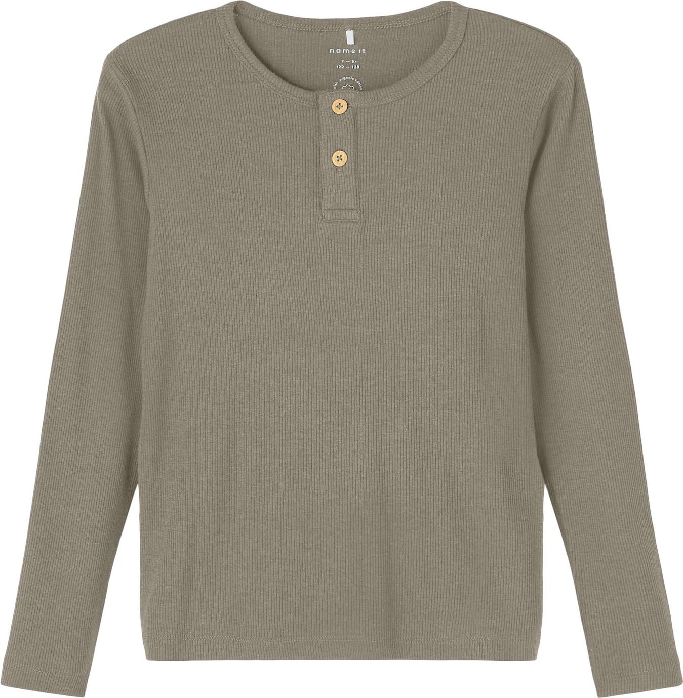 NAME IT Tričko 'Kab' khaki