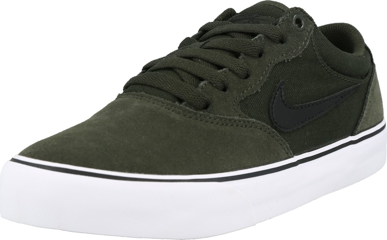 Nike SB Tenisky 'Chron 2' khaki / černá / bílá