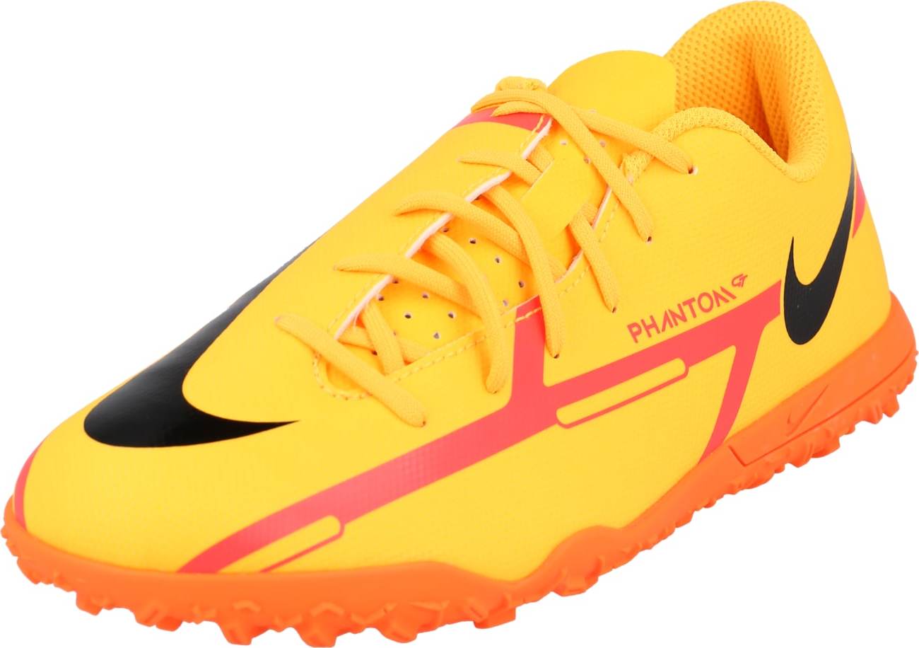 NIKE Sportovní boty oranžová / žlutá / černá