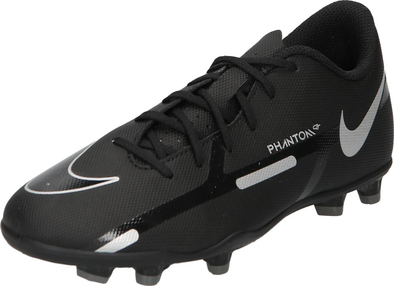 NIKE Sportovní boty 'Phantom GT2 Club MG' černá / bílá