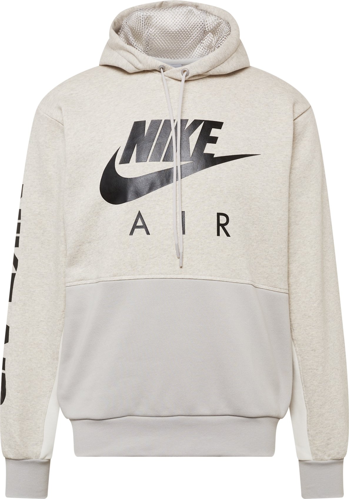 Nike Sportswear Mikina černá / světle šedá