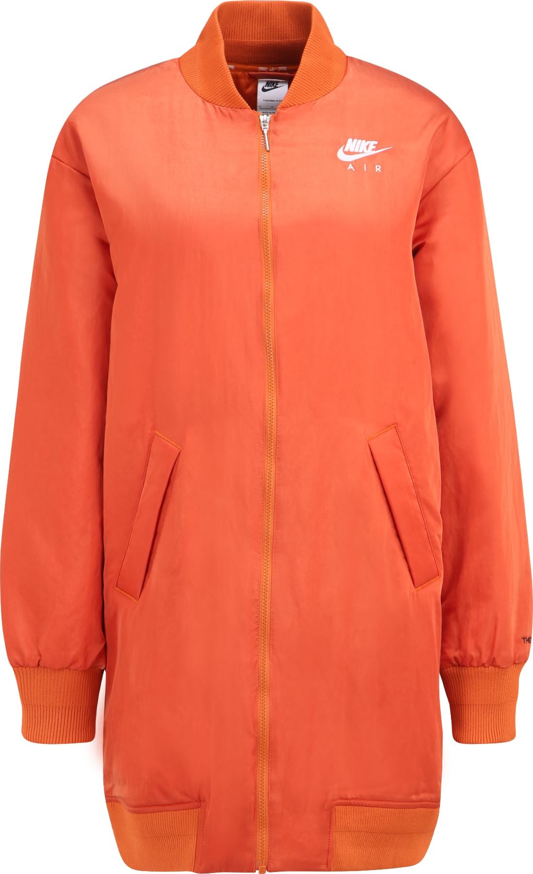 Nike Sportswear Přechodná bunda oranžová / bílá