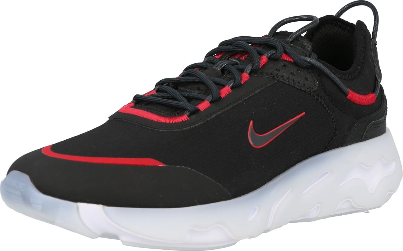 Nike Sportswear Tenisky černá / červená