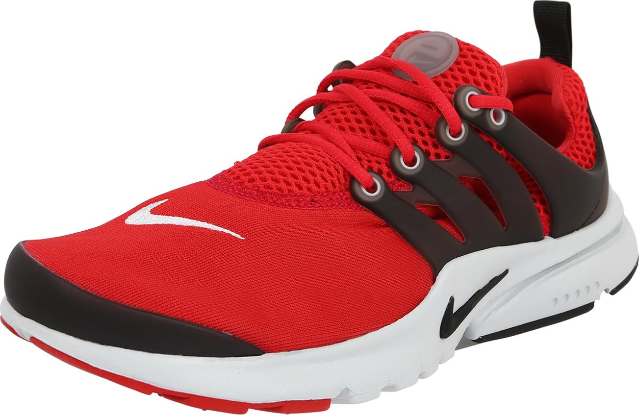 Nike Sportswear Tenisky 'Presto' červená / černá / bílá