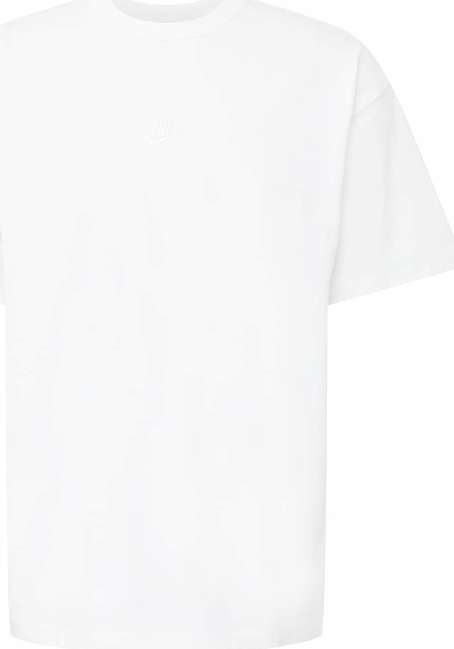 Nike Sportswear Tričko bílá / šedá